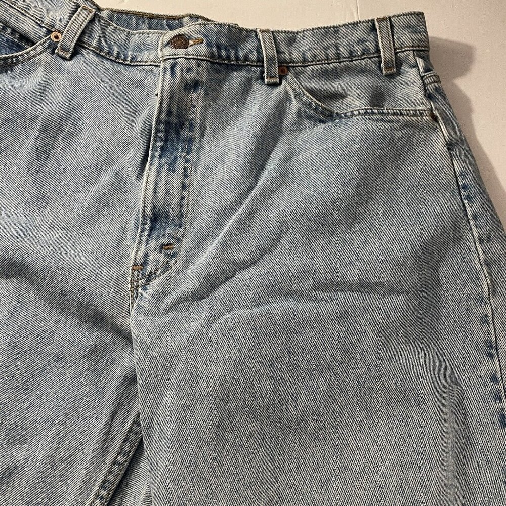 VINTAGE Levis Jeans Men 38x30 Blue 560 Loose Tapered 1990s 90s Orange Tab Grunge - Picture 5 of 16